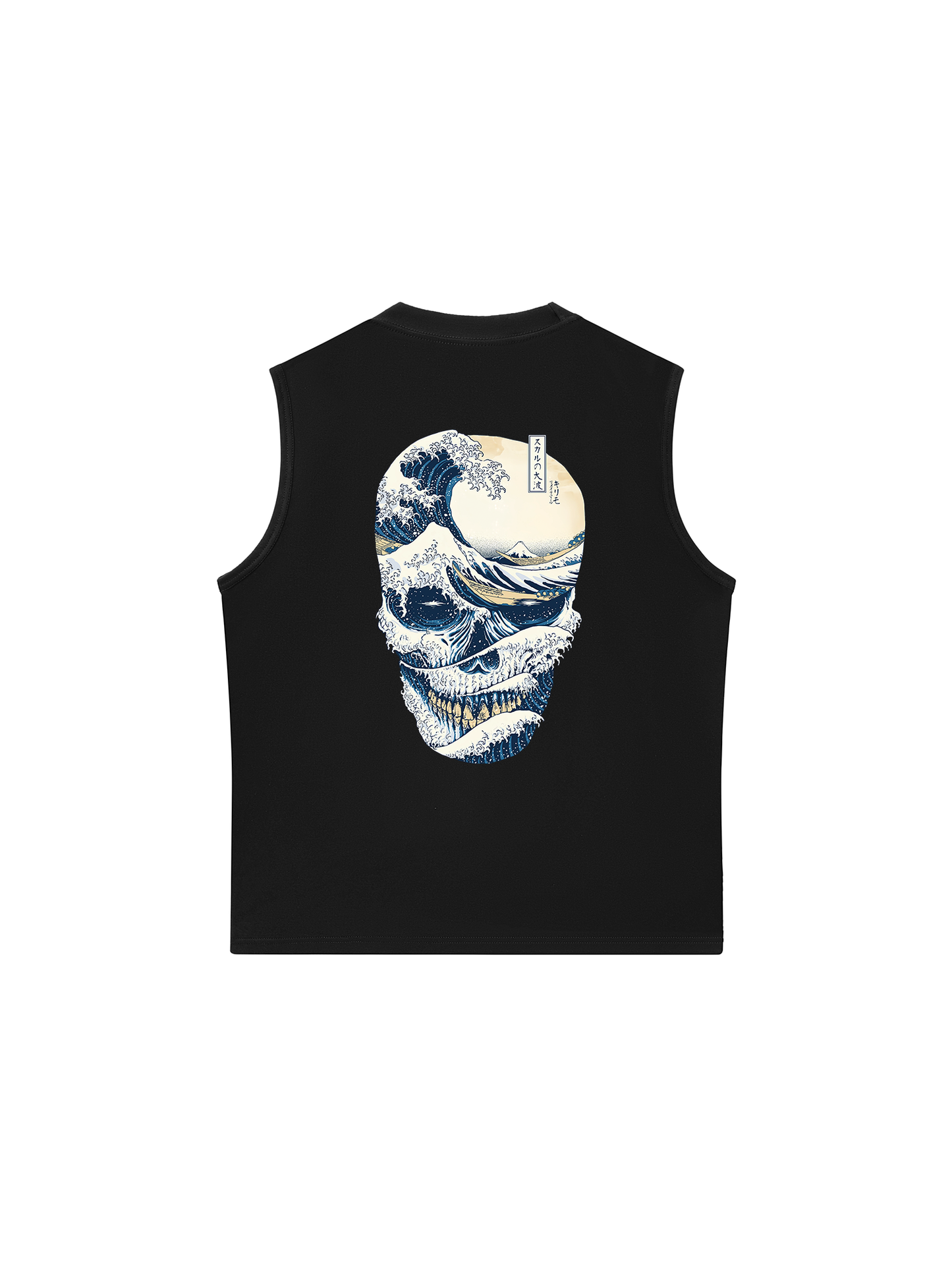 Áo Ba Lỗ Relaxed Fit The Great Wave off Skull