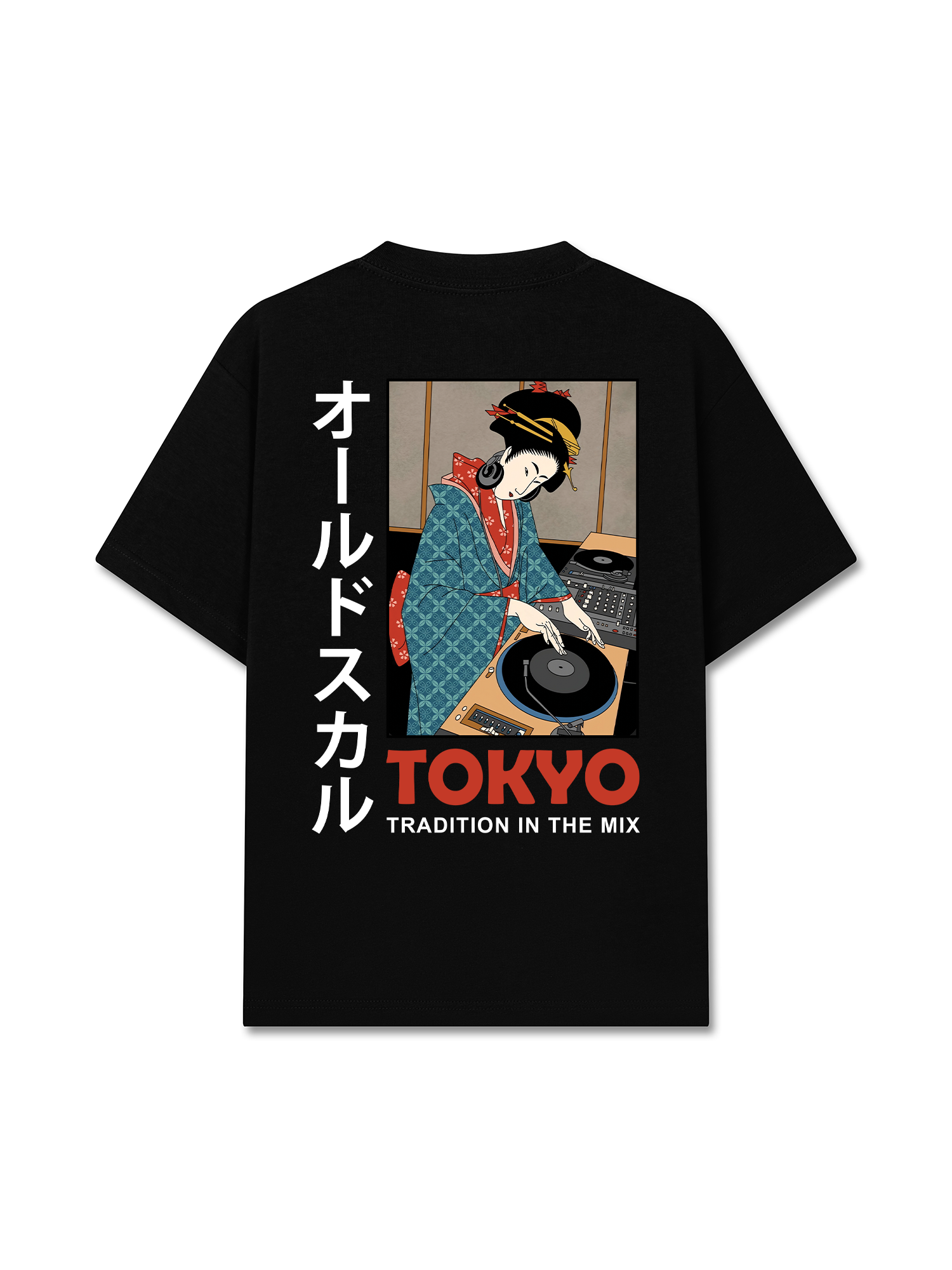 Áo Thun Relaxed Fit Japan Spirit Tokyo Trandition In The Mix