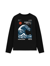 Áo Thun Dài Tay Hokkaido Wave