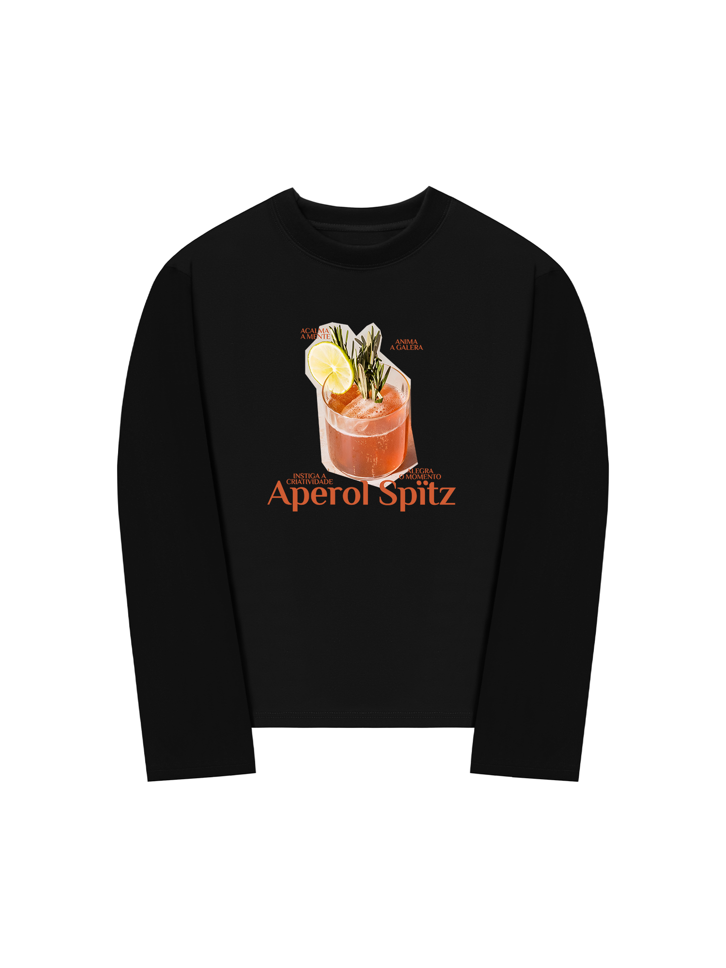 Áo Thun Dài Tay Fresh Aperol Spitz
