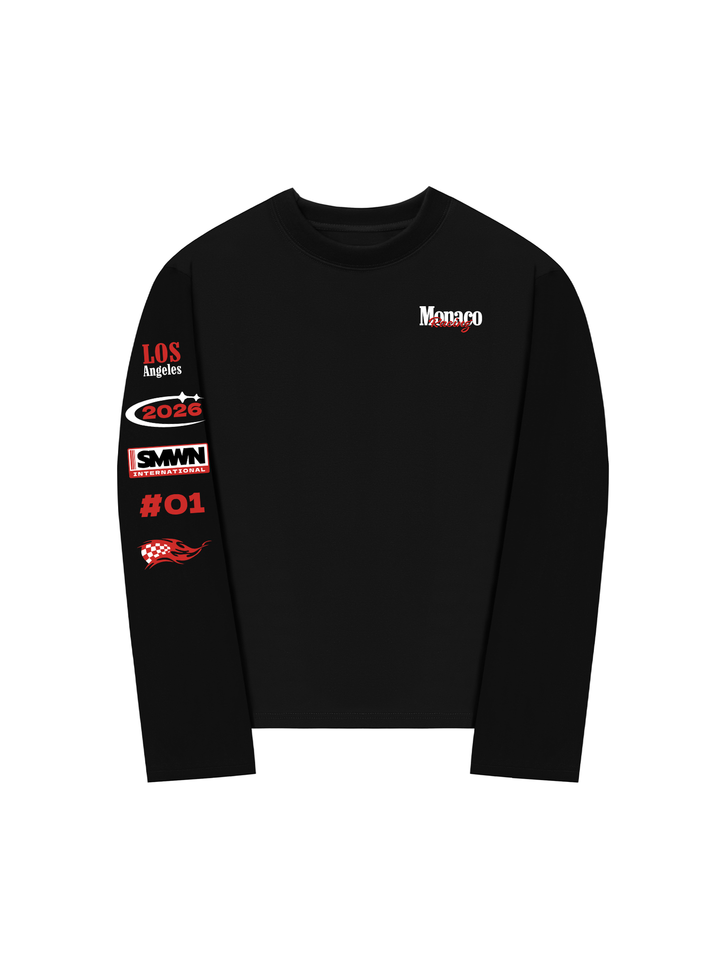 Áo Thun Dài Tay Monaco Racing