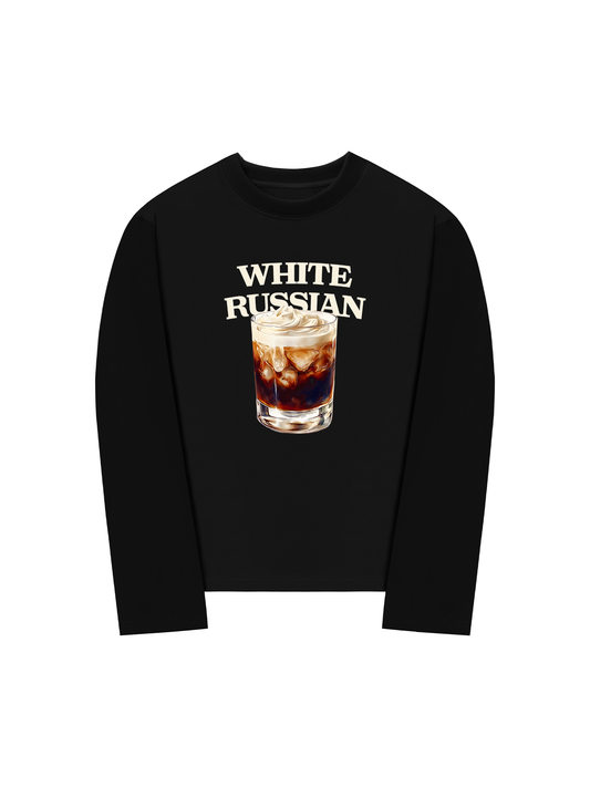 Áo Thun Dài Tay Fresh White Russian