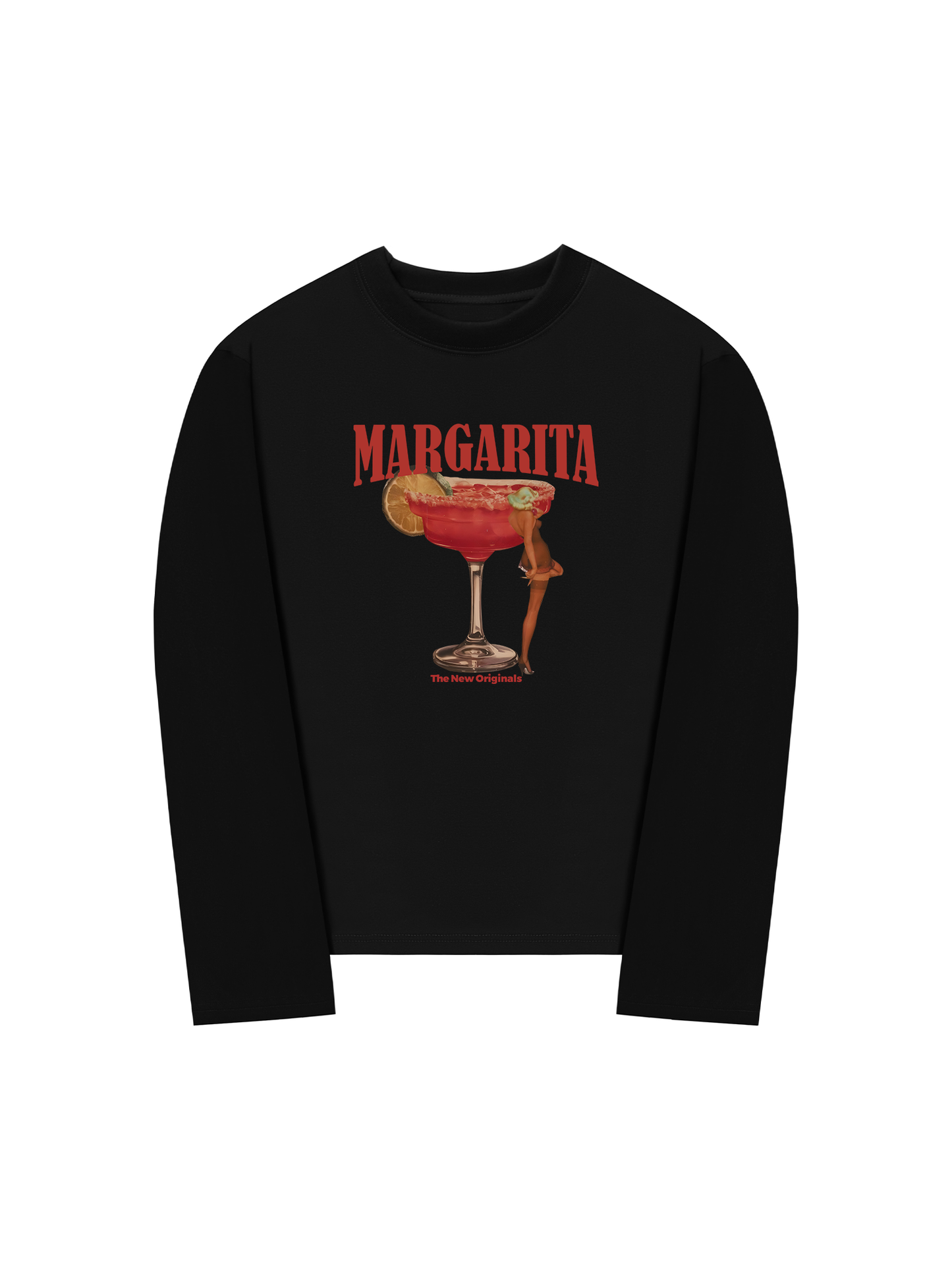 Áo Thun Dài Tay Fresh Margarita Retro