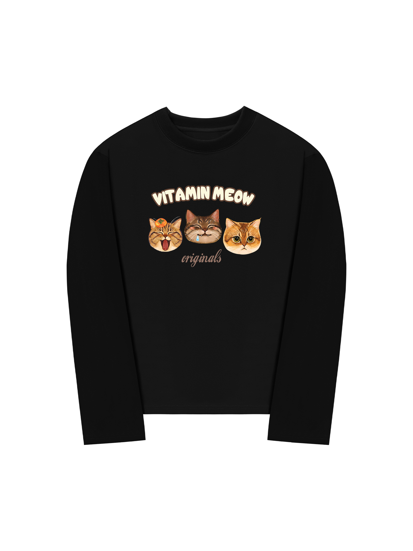 Áo Thun Dài Tay Vitamin Meow