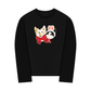 Áo Thun Dài Tay Animal Mood Bestie Puppy And Meow
