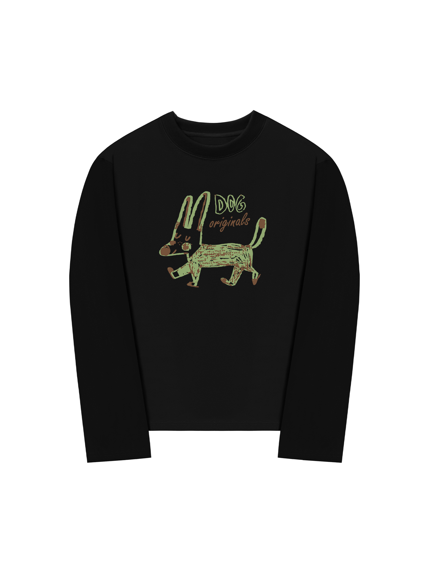Áo Thun Dài Tay Dog Originals
