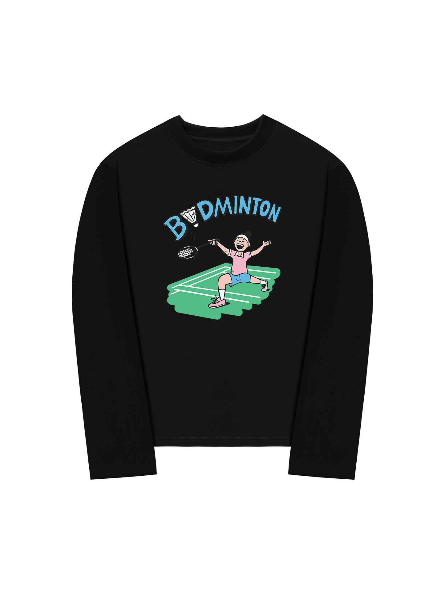 Áo Thun Dài Tay Badminton