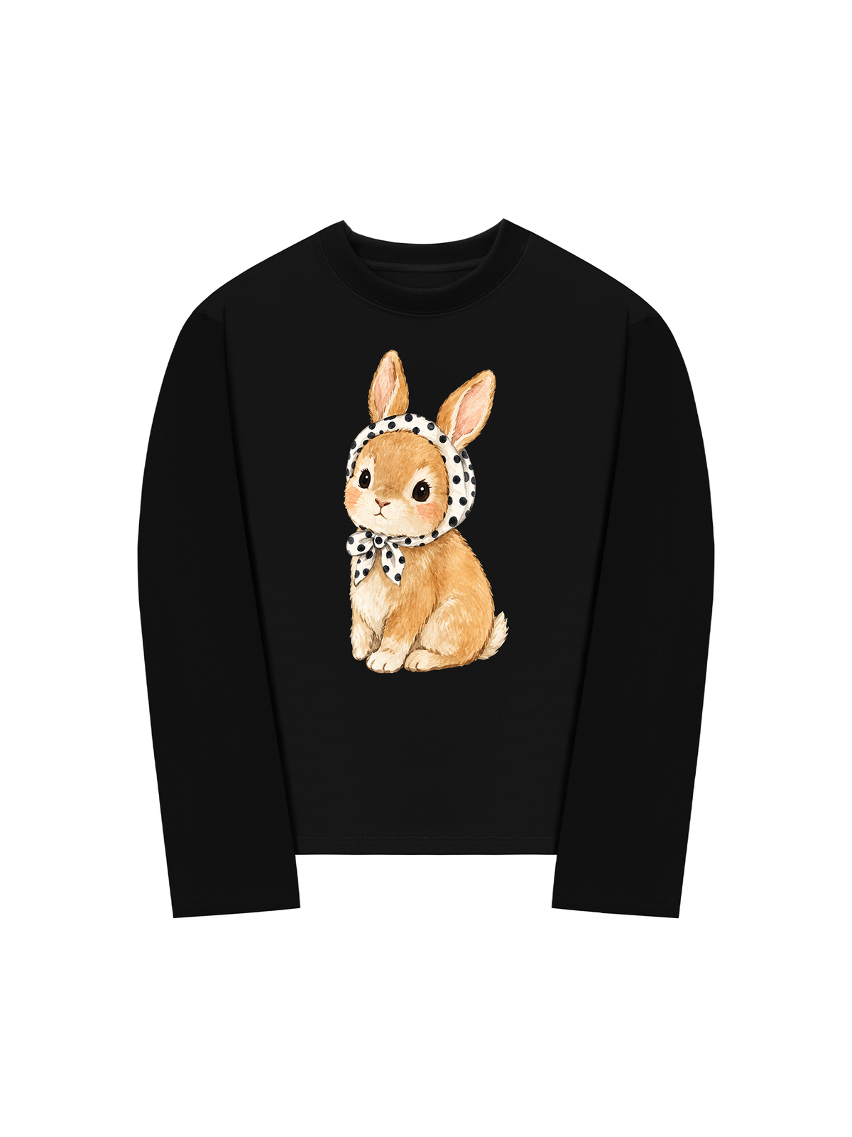 Áo Thun Dài Tay Dotty Bunny
