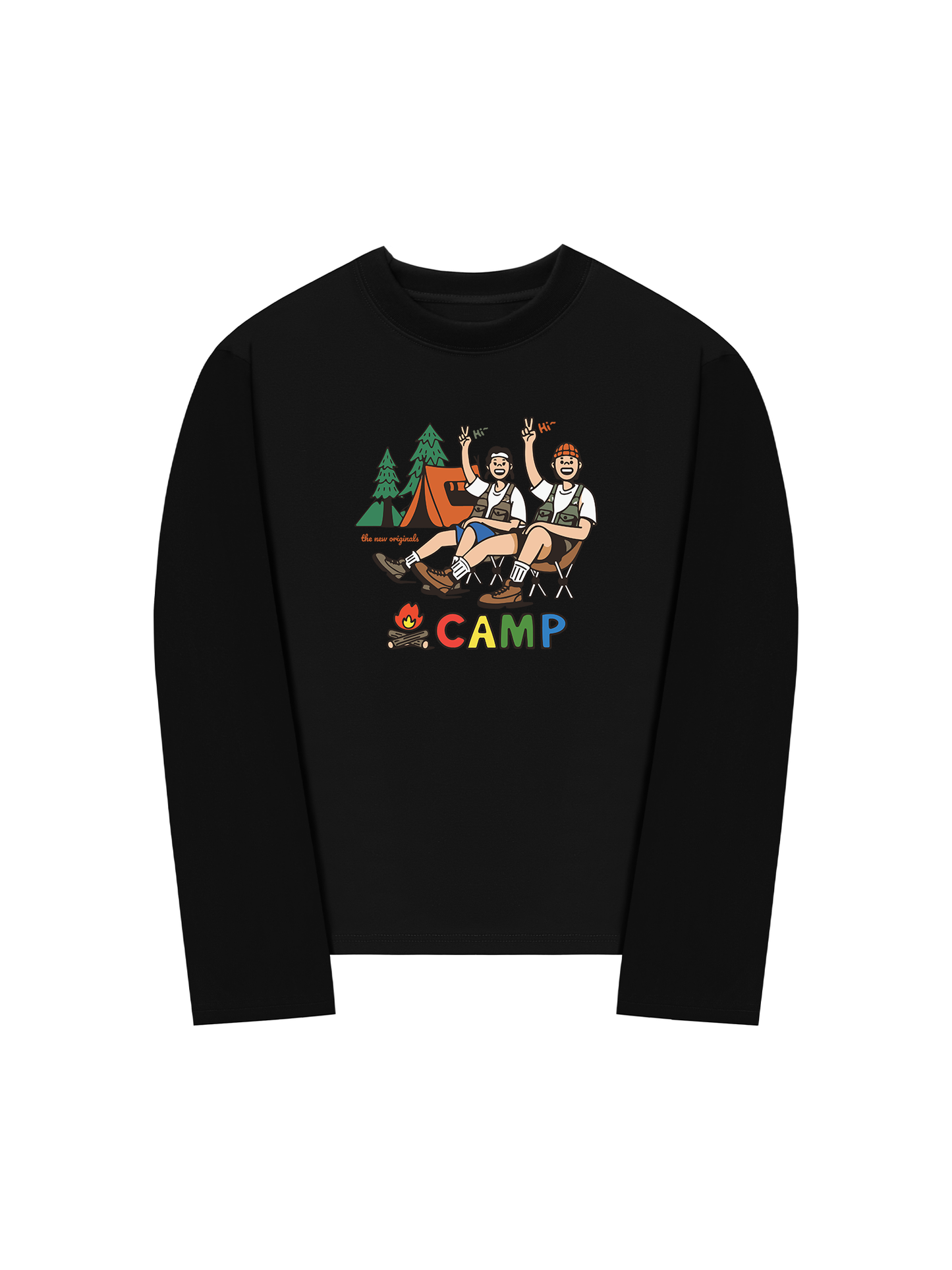 Áo Thun Dài Tay Go Camping