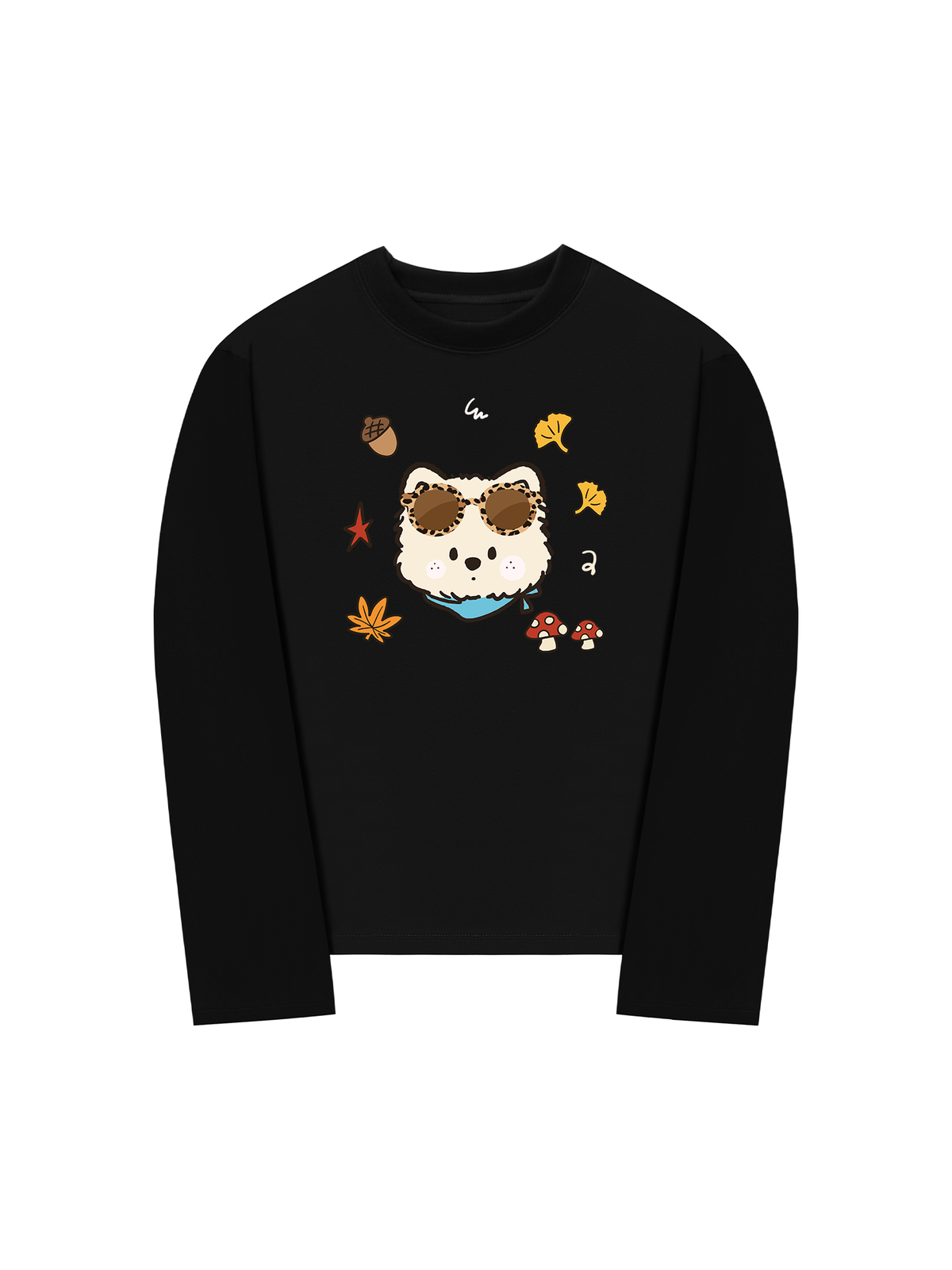 Áo Thun Dài Tay  Puppy Autumn Vibes