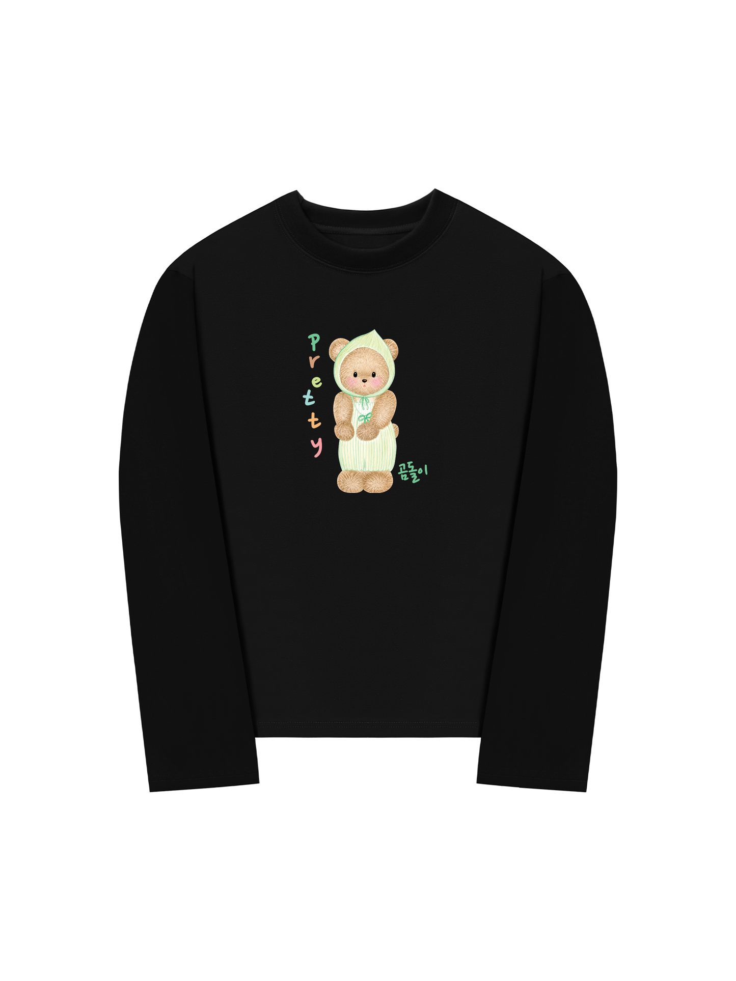 Áo Thun Dài Tay Pretty Bear