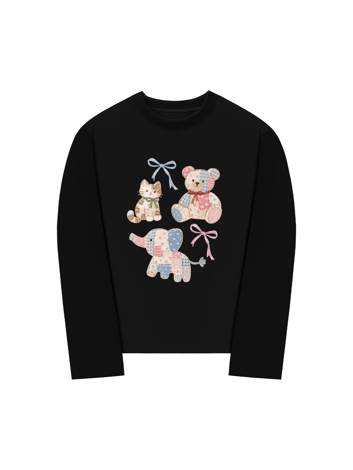 Áo Thun Dài Tay Vintage Bear