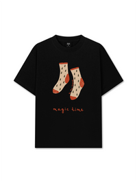 Áo Thun Relaxed Fit Autumn Vibes Magic Time