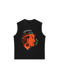 Áo Ba Lỗ Relaxed Fit Japan Spirit Samurai