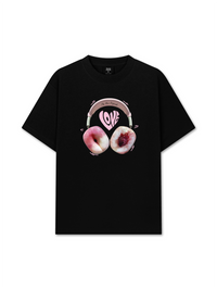 Áo Thun Relaxed Fit Summer Vibes Peach Love