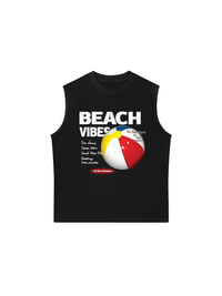 Áo Ba Lỗ Relaxed Fit Beach Vibes