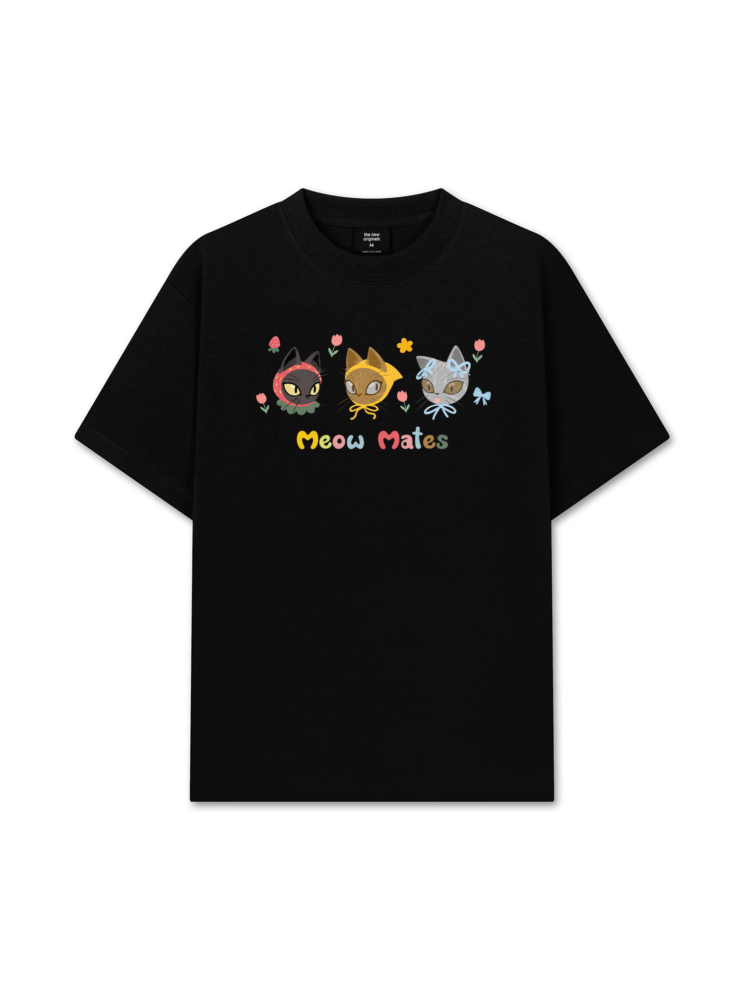 Áo Thun Relaxed Fit Meow Mates
