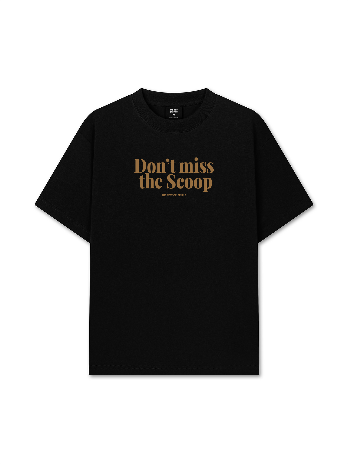 Áo Thun Relaxed Fit Don't Miss The Scoop
