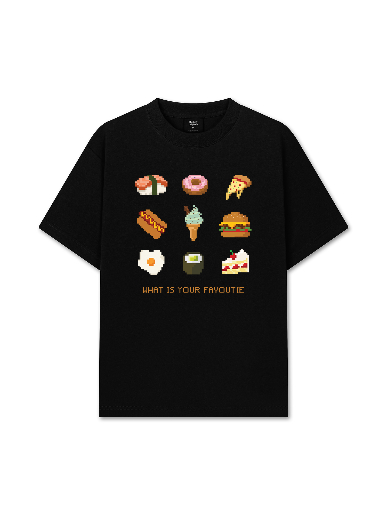 Áo Thun Relaxed Fit Pixel Universe What Is Your Favourite