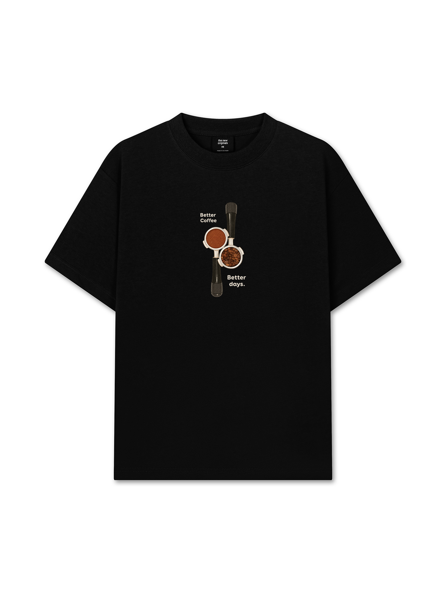 Áo Thun Relaxed Fit Better Coffeee Better Days