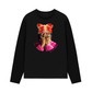 Áo Thun Dài Tay Jewel Ring & Orange Kitty Cap Wash