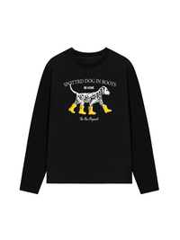 Áo Thun Dài Tay Animal Cute Puppy Yellow Boots