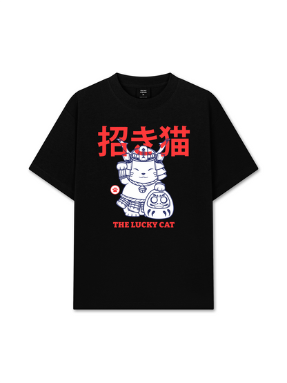 Áo Thun Relaxed Fit Maneki Neko