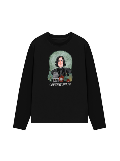 Áo Thun Dài Tay Harry Potter Severus Snape