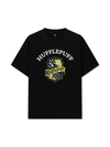 Áo Thun Relaxed Fit Harry Potter Huflepuff Vintage