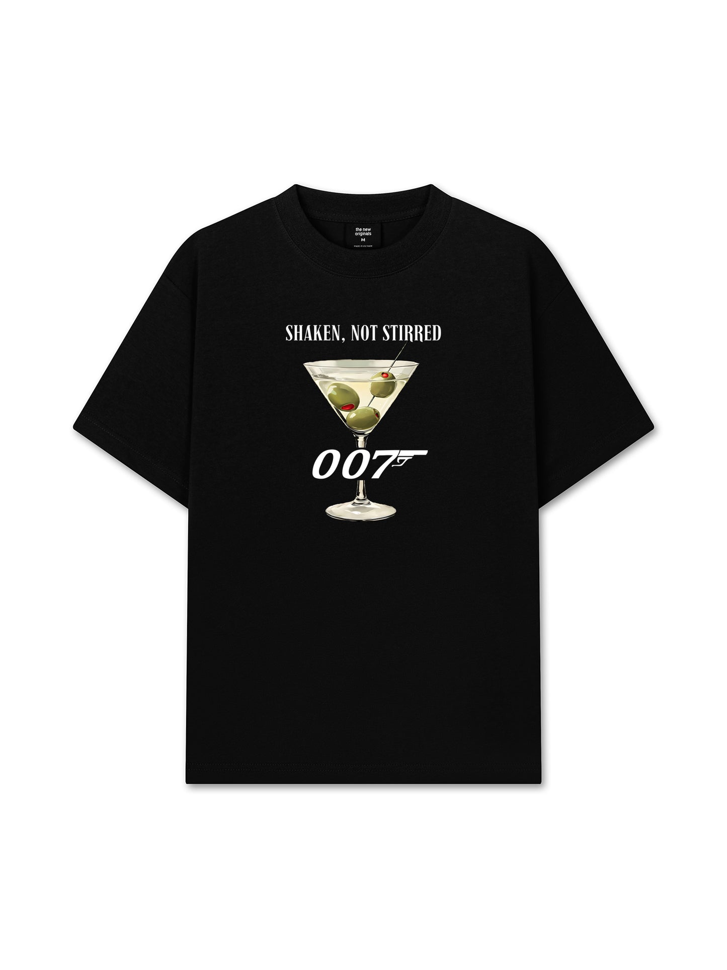 Áo Thun Relaxed Fit  Shaken, not Stirred