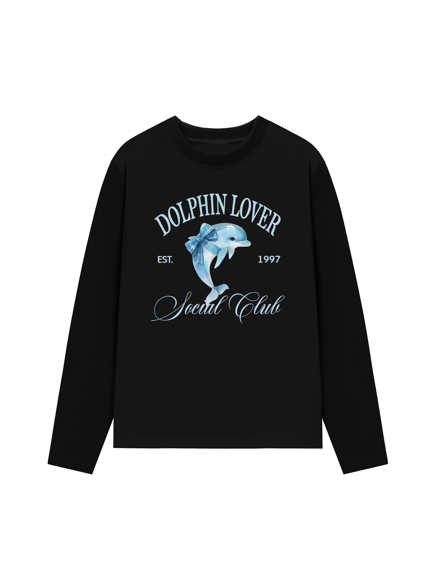 Áo Thun Dài Tay Ocean Dolphin Lover