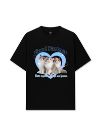 Áo Thun Relaxed Fit Daily Cuties Good Partner