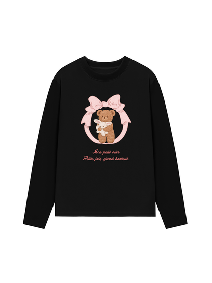 Áo Thun Dài Tay Mon Petit Ours