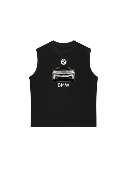 Áo Ba Lỗ Relaxed Fit BMW Car