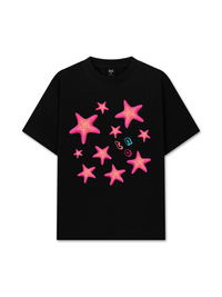 Áo Thun Relaxed Fit Summer Vibes Pink Starfish