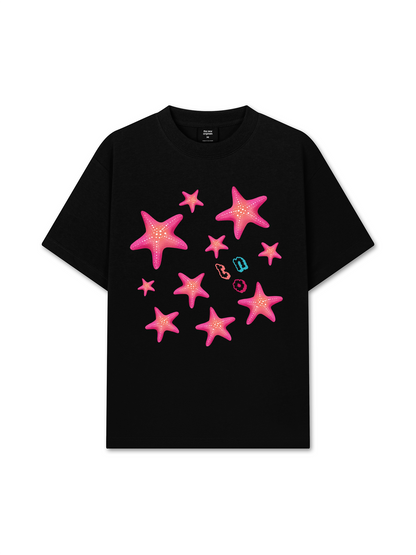 Áo Thun Relaxed Fit Summer Vibes Pink Starfish