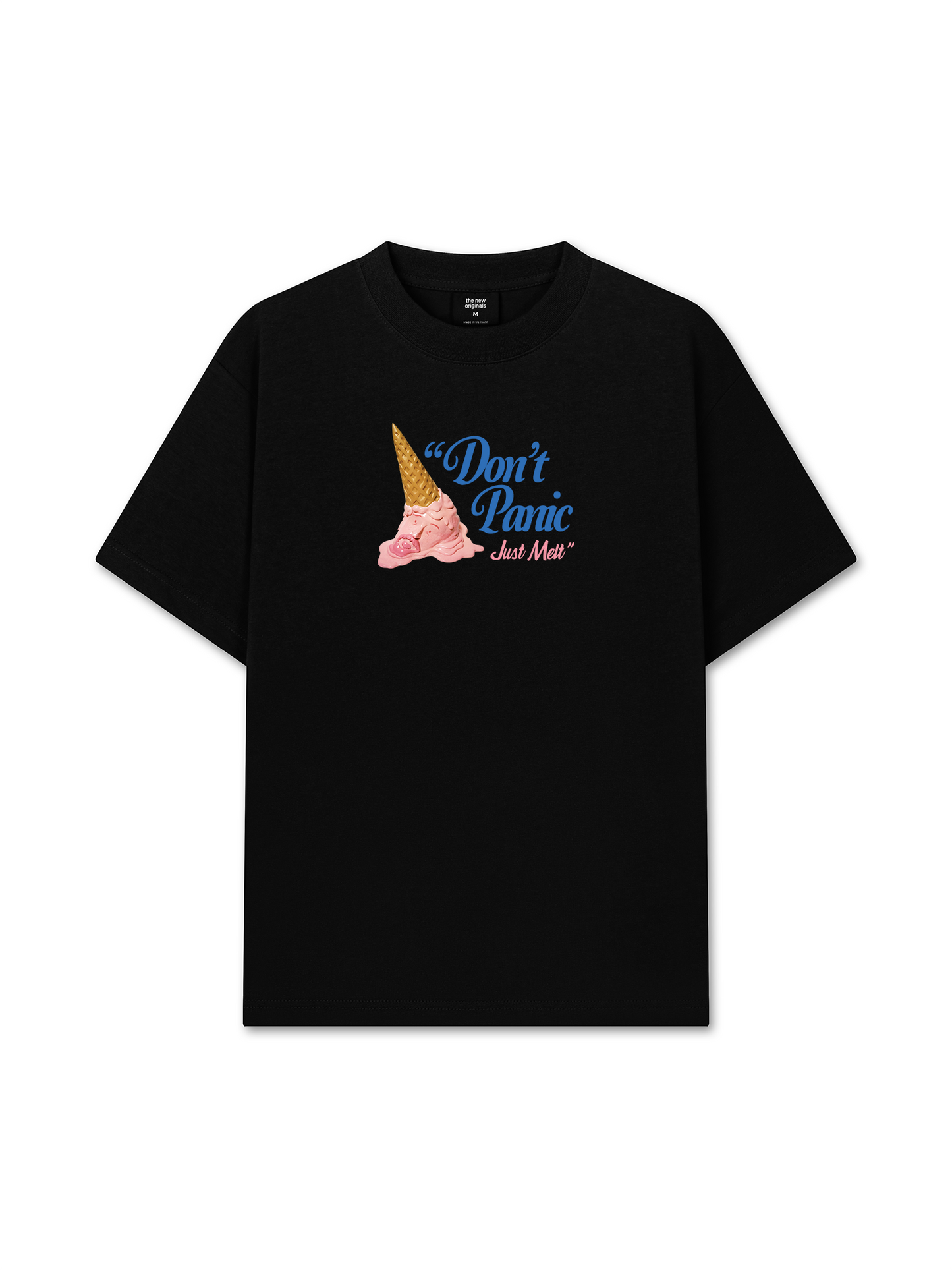 Áo Thun Relaxed Fit Don't Panic Just Melt