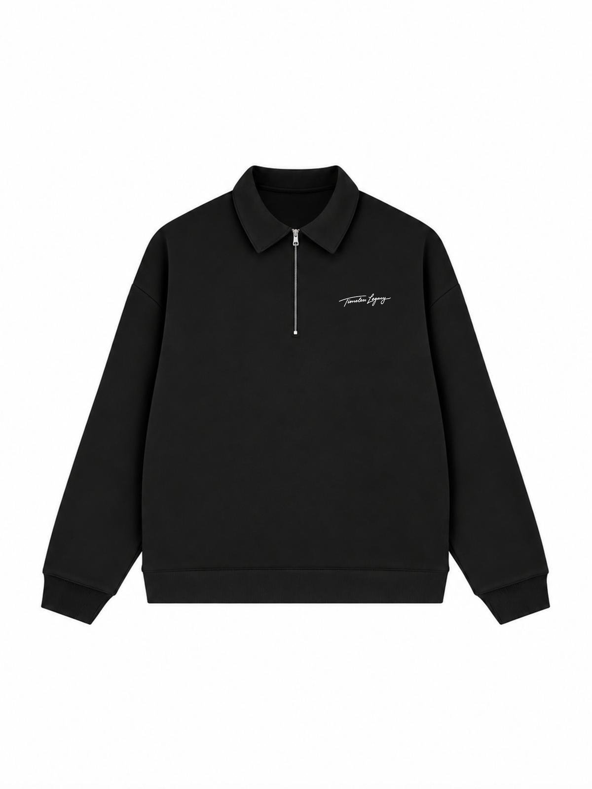 Áo Sweater Polo Nỉ Hai Da Timeless Legacy
