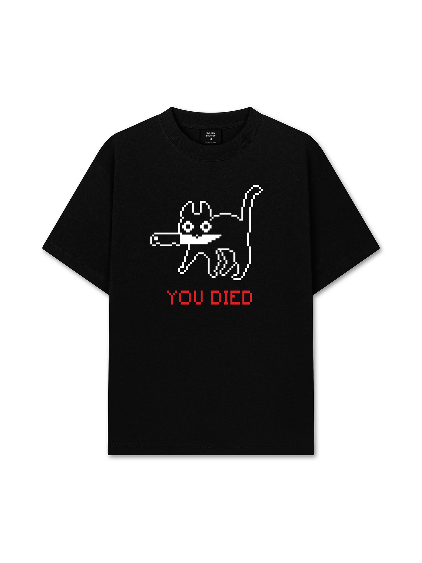 Áo Thun Relaxed Fit Pixel Universe You Died