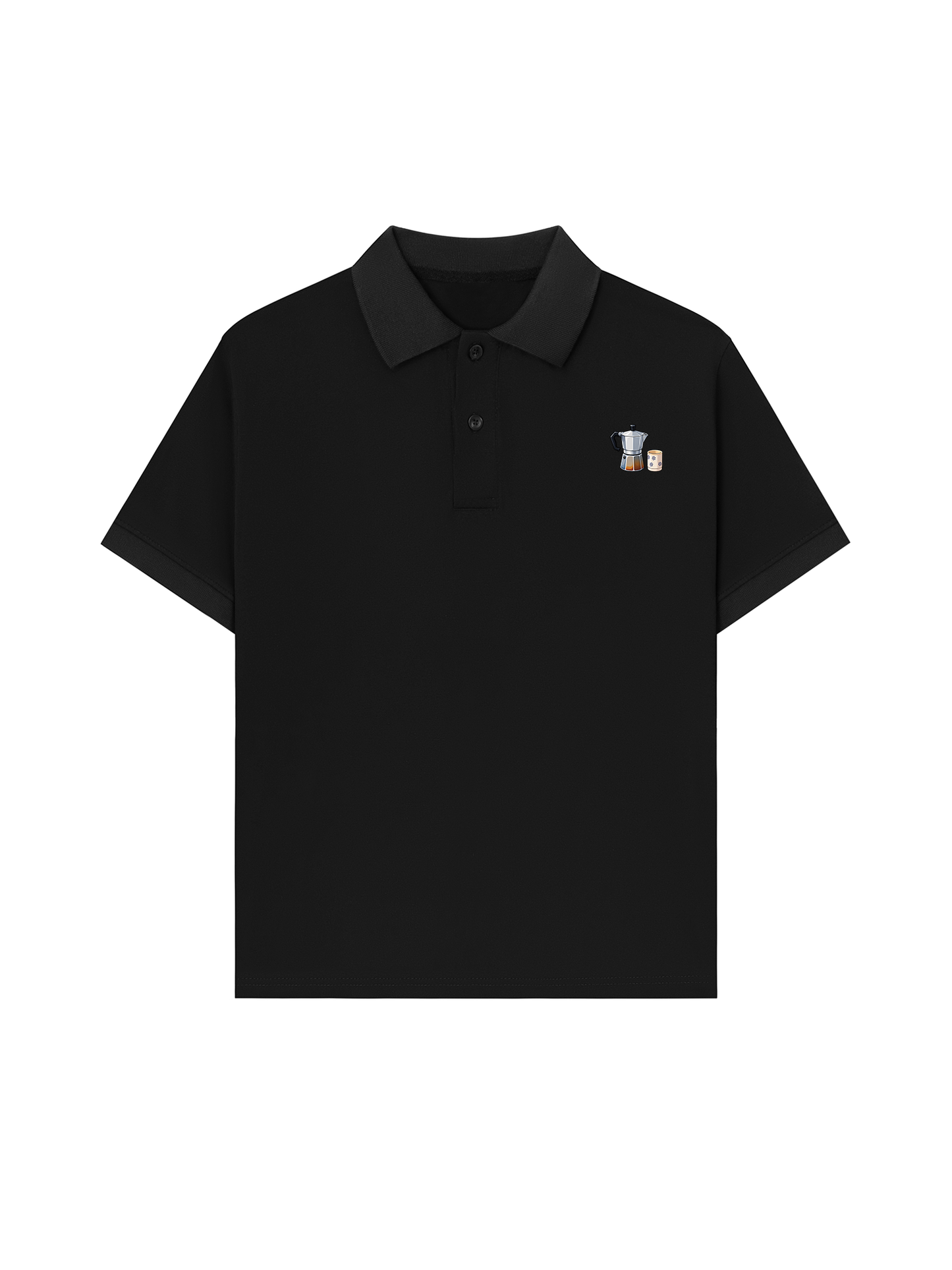 Áo Polo Nữ/ Áo Polo Relaxed Fit Moka Coffee