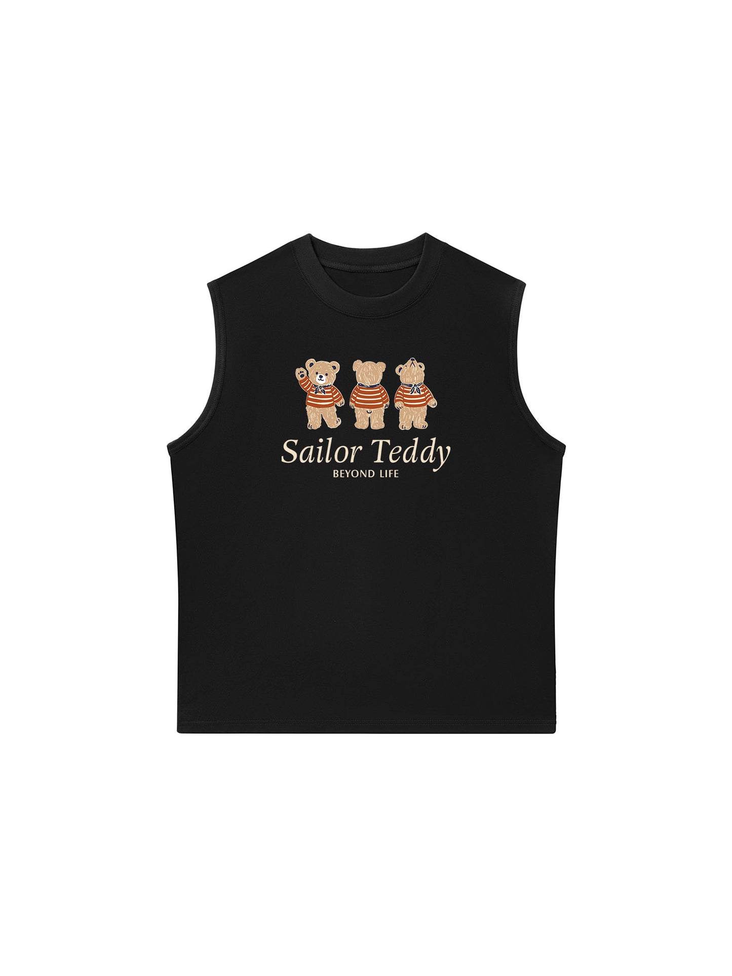Áo Ba Lỗ Relaxed Fit Sailor Teddy
