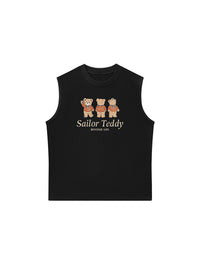 Áo Ba Lỗ Relaxed Fit Sailor Teddy