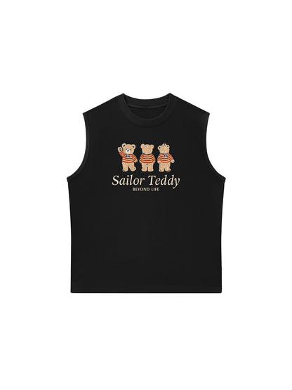 Áo Ba Lỗ Relaxed Fit Sailor Teddy