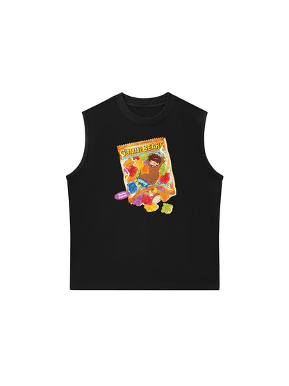Áo Ba Lỗ Relaxed Fit Gummi Bear