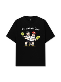 Áo Thun Relaxed Fit Go Outside Pickleball Club