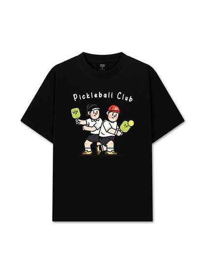 Áo Thun Relaxed Fit Go Outside Pickleball Club