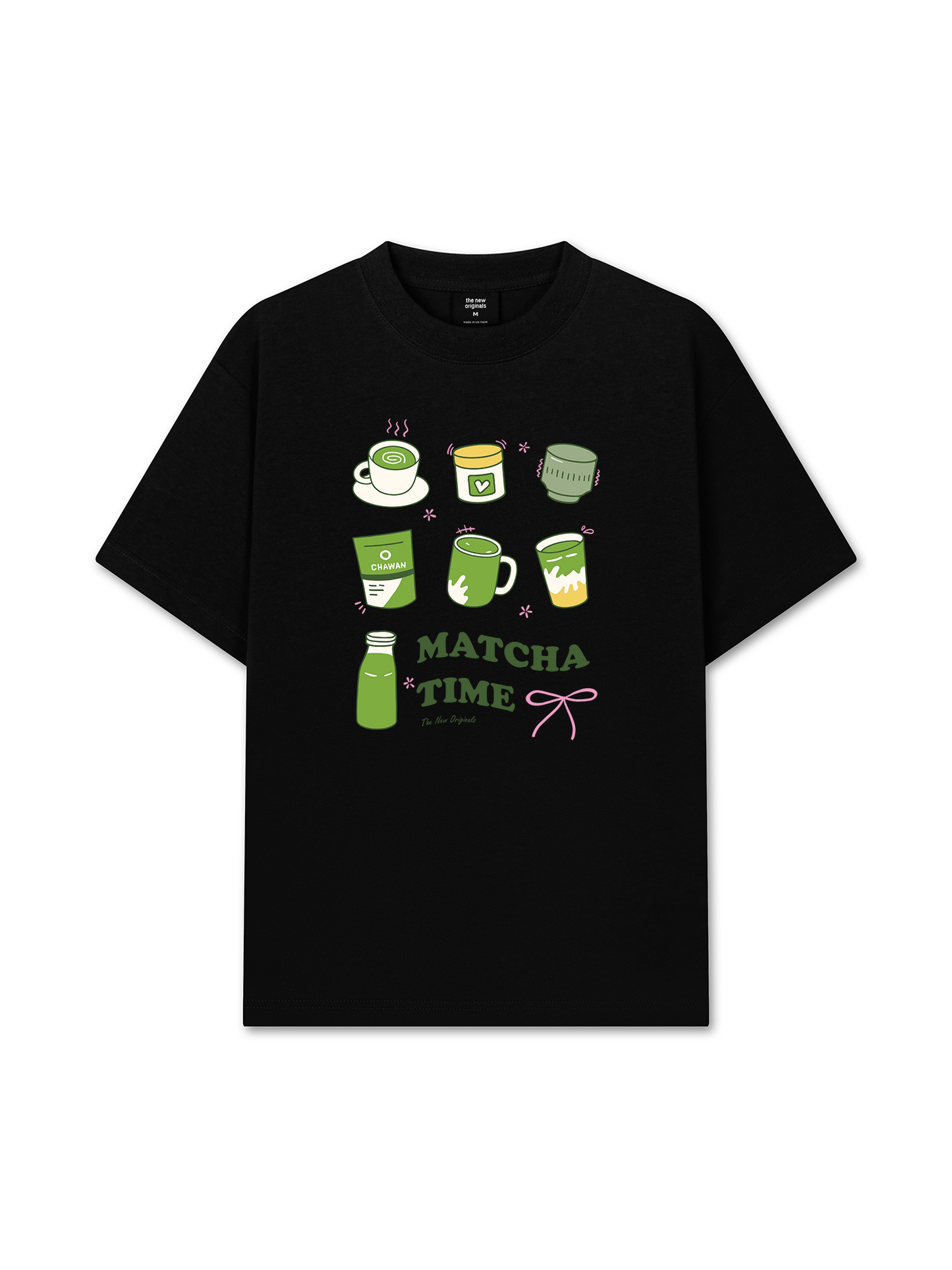 Áo Thun Relaxed Fit Drink Collection Matcha Time