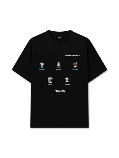 Áo Thun Relaxed Fit Better Coffee Better Days