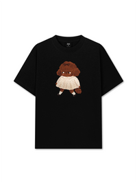 Áo Thun Relaxed Fit Brown Puppy