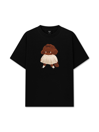 Áo Thun Relaxed Fit Brown Puppy